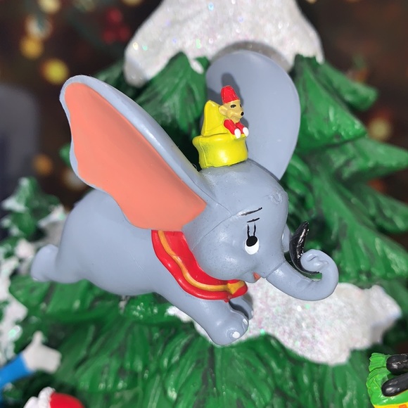 Disney Animated Christmas Tree w/ Music & Rotating Trays Hand Crafted & Painted - Picture 14 of 17